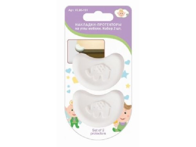 Накладки-протекторы на углы мебели. Набор 2 шт. VL90-151